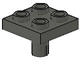 Part No: 2476 Name: Plate, Modified 2 x 2 with Pin on Bottom Part No: 2476 Name: Plate, Modified 2 x 2 with Pin on Bottom