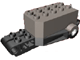Part No: 32283c02 Name: Pullback Motor 9 x 4 x 2 1/3 with Black Base, White Axle Holes, Studs on Front Top Surface Part No: 32283c02 Name: Pullback Motor 9 x 4 x 2 1/3 with Black Base, White Axle Holes, Studs on Front Top Surface