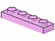 Part No: 3710 Name: Plate 1 x 4 Part No: 3710 Name: Plate 1 x 4
