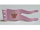 Part No: 51725pb06 Name: Duplo Flag Wavy 2 x 5 with Crown Pattern (Sticker) - Set 4828 Part No: 51725pb06 Name: Duplo Flag Wavy 2 x 5 with Crown Pattern (Sticker) - Set 4828