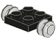 Part No: 122c02 Name: Plate, Modified 2 x 2 with Wheels White Part No: 122c02 Name: Plate, Modified 2 x 2 with Wheels White
