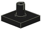 Part No: 2460 Name: Tile, Modified 2 x 2 with Pin Part No: 2460 Name: Tile, Modified 2 x 2 with Pin