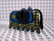 Part No: 2490px1 Name: Horse Barding, Ruffled Edge with Gold and Blue Pattern Part No: 2490px1 Name: Horse Barding, Ruffled Edge with Gold and Blue Pattern
