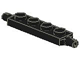 Part No: 2926 Name: Plate, Modified 1 x 4 with Wheels Holder Part No: 2926 Name: Plate, Modified 1 x 4 with Wheels Holder
