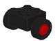 Part No: 3137c01assy1 Name: Brick, Modified 2 x 2 with Wheels Red for Single Tire, with Black Tires 14mm D. x 4mm Smooth Small Single (3137c01 / 3139) Part No: 3137c01assy1 Name: Brick, Modified 2 x 2 with Wheels Red for Single Tire, with Black Tires 14mm D. x 4mm Smooth Small Single (3137c01 / 3139)