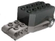 Part No: 32283c03 Name: Pullback Motor 9 x 4 x 2 1/3 with Dark Gray Base, White Axle Holes, Studs on Front Top Surface Part No: 32283c03 Name: Pullback Motor 9 x 4 x 2 1/3 with Dark Gray Base, White Axle Holes, Studs on Front Top Surface