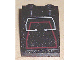 Part No: 3298pb032 Name: Slope 33 3 x 2 with Silver Circuitry in Red Trapezoid Outline Pattern (Sticker) - Set 7702 Part No: 3298pb032 Name: Slope 33 3 x 2 with Silver Circuitry in Red Trapezoid Outline Pattern (Sticker) - Set 7702
