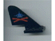 Part No: 3587pb02 Name: Tail Old with Aquazone Aquashark Blue Shark with Red 'X' Pattern Part No: 3587pb02 Name: Tail Old with Aquazone Aquashark Blue Shark with Red 'X' Pattern