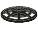 Part No: 4285a Name: Dish 6 x 6 Inverted (Radar) Webbed - Type 1 (underside attachable at any position) Part No: 4285a Name: Dish 6 x 6 Inverted (Radar) Webbed - Type 1 (underside attachable at any position)