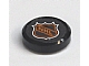 Part No: 47576pb01 Name: Wheel Hockey Puck, Small with Lego Logo and NHL Logo Pattern (Stickers) - Set 3579 Part No: 47576pb01 Name: Wheel Hockey Puck, Small with Lego Logo and NHL Logo Pattern (Stickers) - Set 3579