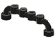 Part No: 4873 Name: Bar 1 x 6 with Studs Open Part No: 4873 Name: Bar 1 x 6 with Studs Open