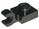 Part No: 61252 Name: Plate, Modified 1 x 1 with Clip Horizontal (thick open O clip) Part No: 61252 Name: Plate, Modified 1 x 1 with Clip Horizontal (thick open O clip)