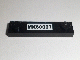 Part No: 92593pb028 Name: Plate, Modified 1 x 4 with 2 Studs with 'MK60097' License Plate Pattern (Sticker) - Set 60097 Part No: 92593pb028 Name: Plate, Modified 1 x 4 with 2 Studs with 'MK60097' License Plate Pattern (Sticker) - Set 60097
