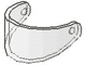 Part No: 2447 Name: Minifig, Visor Standard Part No: 2447 Name: Minifig, Visor Standard