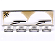 Part No: 30161pa1 Name: Windscreen 1 x 4 x 1 1/3 with Bottom Hinge with Wipers Pattern Part No: 30161pa1 Name: Windscreen 1 x 4 x 1 1/3 with Bottom Hinge with Wipers Pattern