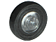 Part No: 3464c01 Name: Wheel Center Small with Stub Axles (Pulley Wheel), with Black Tire 14mm D. x 4mm Smooth Small Single (3464 / 3139) Part No: 3464c01 Name: Wheel Center Small with Stub Axles (Pulley Wheel), with Black Tire 14mm D. x 4mm Smooth Small Single (3464 / 3139)