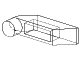 Part No: 4171 Name: Electric, Train Light Prism 1 x 3 Part No: 4171 Name: Electric, Train Light Prism 1 x 3