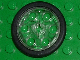 Part No: 4185c01 Name: Technic Wedge Belt Wheel (Pulley), with Black Technic Wedge Belt Wheel Tire (4185 / 70162) Part No: 4185c01 Name: Technic Wedge Belt Wheel (Pulley), with Black Technic Wedge Belt Wheel Tire (4185 / 70162)