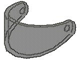 Part No: 2447 Name: Minifig, Visor Standard Part No: 2447 Name: Minifig, Visor Standard