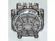 Part No: 30366px2 Name: Windscreen 3 x 6 x 5 Bubble with SW 8 Spoke Radial Pattern Part No: 30366px2 Name: Windscreen 3 x 6 x 5 Bubble with SW 8 Spoke Radial Pattern