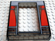 Part No: 45402px2 Name: Door Frame 2 x 8 x 8 with Red Curtains Pattern Part No: 45402px2 Name: Door Frame 2 x 8 x 8 with Red Curtains Pattern