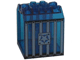 Part No: 30639pb01 Name: Container, Box Open Ended 4 x 4 x 4 with 1 hinge finger each end, with Jail Bars and Star Pattern Part No: 30639pb01 Name: Container, Box Open Ended 4 x 4 x 4 with 1 hinge finger each end, with Jail Bars and Star Pattern
