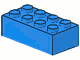 Part No: 3001 Name: Brick 2 x 4 Part No: 3001 Name: Brick 2 x 4