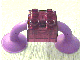 Part No: 40703b Name: Duplo Creature Brick 2 x 2 with 2 Suction Cups Part No: 40703b Name: Duplo Creature Brick 2 x 2 with 2 Suction Cups