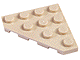 Part No: 30503 Name: Wedge, Plate 4 x 4 Cut Corner Part No: 30503 Name: Wedge, Plate 4 x 4 Cut Corner