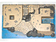 Part No: 44510pb03 Name: Baseplate, Raised 32 x 48 x 6 with Front and Back Steps and Rocks / Water / Sand Pattern (Set 7047) Part No: 44510pb03 Name: Baseplate, Raised 32 x 48 x 6 with Front and Back Steps and Rocks / Water / Sand Pattern (Set 7047)