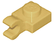 Part No: 61252 Name: Plate, Modified 1 x 1 with Clip Horizontal (thick open O clip) Part No: 61252 Name: Plate, Modified 1 x 1 with Clip Horizontal (thick open O clip)
