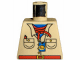 Part No: 973pa6 Name: Torso Adventurers Desert Safari Shirt, Blue Neck, Red Bandana, Compass Pattern Part No: 973pa6 Name: Torso Adventurers Desert Safari Shirt, Blue Neck, Red Bandana, Compass Pattern
