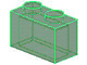 Part No: 3065 Name: Brick 1 x 2 without Bottom Tube Part No: 3065 Name: Brick 1 x 2 without Bottom Tube