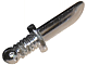 Part No: 44658a Name: Minifig, Weapon Knife Part No: 44658a Name: Minifig, Weapon Knife