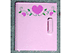 Part No: 6196pb01 Name: Container, Cupboard 4 x 4 x 4 Door with 3 Dark Pink Hearts and Vine Pattern (Sticker) - Set 5860 Part No: 6196pb01 Name: Container, Cupboard 4 x 4 x 4 Door with 3 Dark Pink Hearts and Vine Pattern (Sticker) - Set 5860