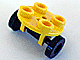 Part No: 2655c02 Name: Plate, Round 2 x 2 Thin with Wheel Holder and Black Trolley Wheels (2655 / 2496) Part No: 2655c02 Name: Plate, Round 2 x 2 Thin with Wheel Holder and Black Trolley Wheels (2655 / 2496)