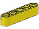 Part No: 32316 Name: Technic, Liftarm 1 x 5 Thick Part No: 32316 Name: Technic, Liftarm 1 x 5 Thick