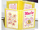 Part No: 33009pb010 Name: Minifig, Utensil Book 2 x 3 with 'Marie 1999', Heart and Flowers Diary Pattern (Stickers) - Set 3142 Part No: 33009pb010 Name: Minifig, Utensil Book 2 x 3 with 'Marie 1999', Heart and Flowers Diary Pattern (Stickers) - Set 3142