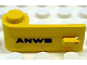 Part No: 3822pb008 Name: Door 1 x 3 x 1 Left with 'ANWB' Pattern (Sticker) - Set 1590-2 Part No: 3822pb008 Name: Door 1 x 3 x 1 Left with 'ANWB' Pattern (Sticker) - Set 1590-2