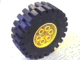Lot ID: 20<span class=hidden_cl>[zasłonięte]</span>118  Part No: 4266c02  Name: Wheel 20 x 30 Technic, with Black Tire 20 x 30 Technic (4266 / 4267)