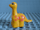 Part No: 31045pb01 Name: Duplo Dinosaur Brachiosaurus Baby with Orange Spots Pattern Part No: 31045pb01 Name: Duplo Dinosaur Brachiosaurus Baby with Orange Spots Pattern