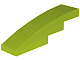 Part No: 61678 Name: Slope, Curved 4 x 1 No Studs Part No: 61678 Name: Slope, Curved 4 x 1 No Studs