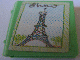 Part No: 33009pb006 Name: Minifig, Utensil Book 2 x 3 with Eiffel Tower Pattern (Sticker) - Set 3290 Part No: 33009pb006 Name: Minifig, Utensil Book 2 x 3 with Eiffel Tower Pattern (Sticker) - Set 3290