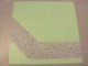 Part No: 4478px3 Name: Baseplate, Road 32 x 32 with Driveway with Dark Gray Cobblestones on Light Gray Ground Pattern Part No: 4478px3 Name: Baseplate, Road 32 x 32 with Driveway with Dark Gray Cobblestones on Light Gray Ground Pattern