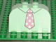 Part No: 4744px19 Name: Brick, Modified 2 x 4 x 2 Double Curved Top with Necktie Pink Pattern Part No: 4744px19 Name: Brick, Modified 2 x 4 x 2 Double Curved Top with Necktie Pink Pattern