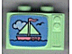 Part No: 4916pb02 Name: Duplo Utensil Television 1 x 2.5 x 1.3 with Ship Pattern Part No: 4916pb02 Name: Duplo Utensil Television 1 x 2.5 x 1.3 with Ship Pattern
