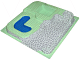Part No: 6092px2 Name: Baseplate, Raised 32 x 32 Three Level with Stone Ramp and Blue Pool Pattern Part No: 6092px2 Name: Baseplate, Raised 32 x 32 Three Level with Stone Ramp and Blue Pool Pattern