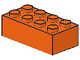 Part No: 3001 Name: Brick 2 x 4 Part No: 3001 Name: Brick 2 x 4