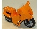 Part No: 52035c01 Name: Motorcycle City with Black Chassis (Short Fairing Mounts) and Light Bluish Gray Wheels Part No: 52035c01 Name: Motorcycle City with Black Chassis (Short Fairing Mounts) and Light Bluish Gray Wheels