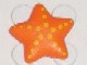 Part No: clikits013pb03 Name: Clikits Icon, Star 2 x 2 Small with Pin, Yellow Spots as Starfish Pattern Part No: clikits013pb03 Name: Clikits Icon, Star 2 x 2 Small with Pin, Yellow Spots as Starfish Pattern